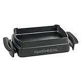 Tefal XA726870 OptiGrill Snacking & Baking Tray XL (Fits OptiGrill XL Only, Non-stick, Capacity: 2 litre, dishwasher safe), black