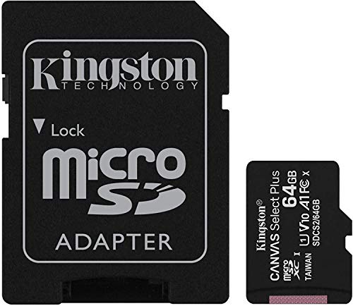 Original Kingston MicroSD SDHC Speicherkarte 64GB Für Sony Xperia M4 Aqua - 64GB