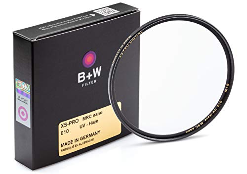 B+W UV-Haze- und Schutz-Filter (58mm, MRC Nano, XS-Pro, 16x vergütet, slim, Premium)