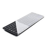 kwmobile Silikon Tastaturschutz für 15' - 17' Laptop/Notebook/Ultrabook - Keyboard Cover - Abdeckung unbeschriftet - Transparent
