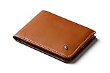 Bellroy Hide & Seek Wallet, Schlanke Faltbare Leder Brieftasche mit RFID-Schutz und Geheimfach (Max. 12 Karten, Bargeld, Münzfach) - Caramel