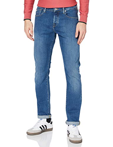 Scotch & Soda Mens Ralston-Regular Slim Fit Jeans, Nouveau Blue, 36/32