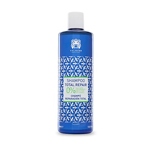 VALQUER Premium Total Repair Shampoo ohne Salz, Sulfate und Silikone, 400 ml