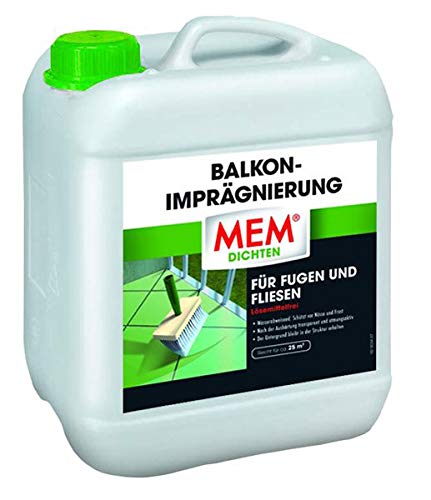 MEM Bauchemie Balkon - Imprägnierung (Versiegelung) 5 Liter