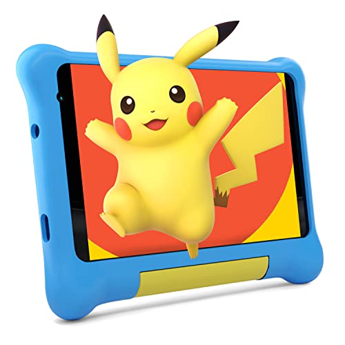 Kinder Tablet 7 Zoll Android 10 Go Quad Core 32GB 3500mAh, Tablet für Kinder mit Etui | Kindersicherung | WiFi | Bluetooth | Bildung |Unterhaltung (Blue)