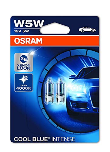 Osram Cool Blue Intense Kennzeichenbeleuchtung W5W, 2825HCBI-02B, 12V, Doppelblister