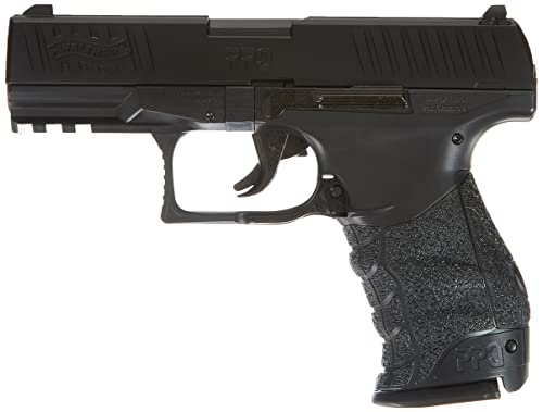 Walther WA25107 Softair Federdruck Max. 0.5 Joule PPQ Metallschlitten Airsoft Pistole, Schwarz, One Size