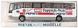 1.FC Nürnberg - Pepsi Cola & ARO Teppich Welt - MB O 404 RHD - Teambus - Reisebus - Bus - von Rietze - Motiv 2
