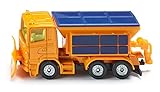 siku 1309, Winterdienst-Fahrzeug, Metall/Kunststoff, Orange, Abnehmbare Streuerabdeckung