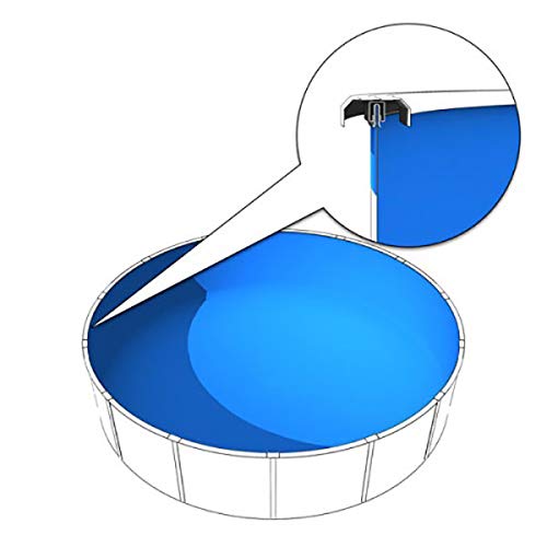 Pool-Innenfolie für runde Pools mit Durchmesser 350-360 cm x 90-92 cm Höhe