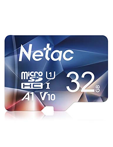 Netac Micro SD Karte 32gb Fat32 90 MB/S, MicroSDHC Speicherkarte für Smartphone, Switch, Tablet, Camera, Drone, Raspberry pi - P500 Memory Cards für Handy