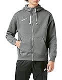 Nike CW6887-071 M NK FLC PARK20 FZ Hoodie Sweatshirt, charcoal heather/white, S