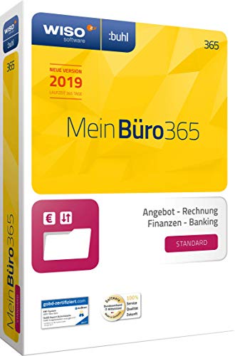 WISO Mein Büro 365 (2019) Standard | Bürosoftware, Rechnung schreiben, Buchhaltung u. v. m.
