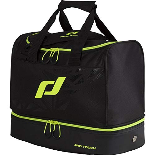 Pro Touch Sporttasche Pro Bag S Force Schultertasche, Schwarz/Gelb,One Size