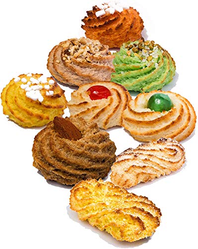 Sizilianische kekse großpackung mit Mandelpaste | 600 gr Geschenkverpackung | Kekse einzeln verpackt | Gebackene desserts, direkt von Artisan Laboratory | Italienische süßigkeiten | Mandelpaste