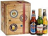 Monatsgeschenke 'Beste Biere Der Welt' Entdecken Plus Gratis Geschenkkarton und -Karten Bierpaket, MEHRWEG (9 x 0.33 l)