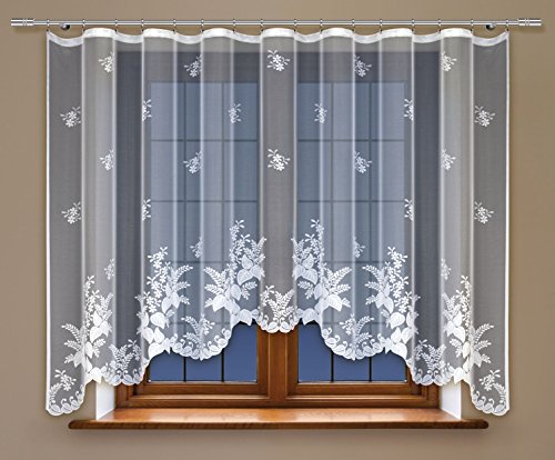 HAFT® Gardine,Polyester,Weiß, 150 x 300 cm
