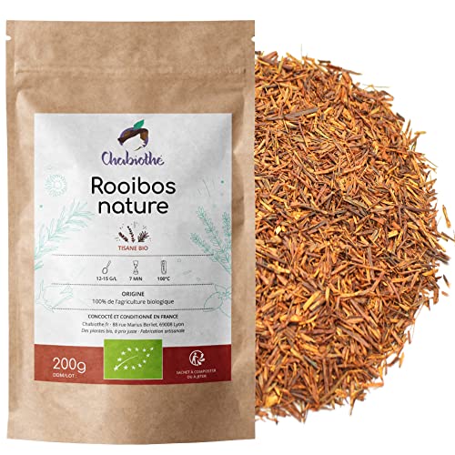 BIO Rooibos Tee 200g - Roibusch-Tee, Rotbusch-Tee bio - Süß, Entspannend, Südafrika