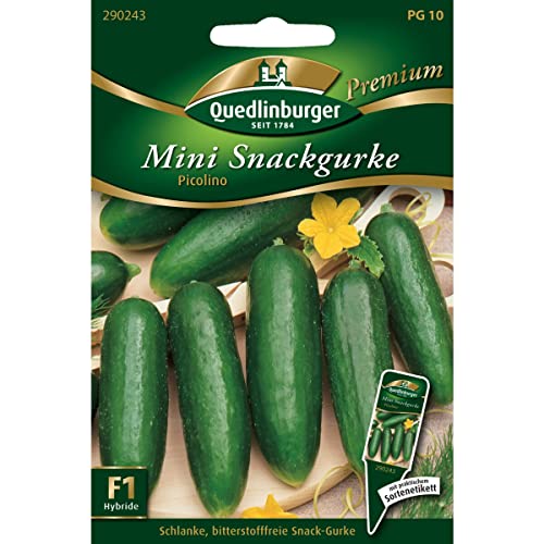 Quedlinburger Snack-Gurke 'Picolino' F1, 1 Tüte Samen
