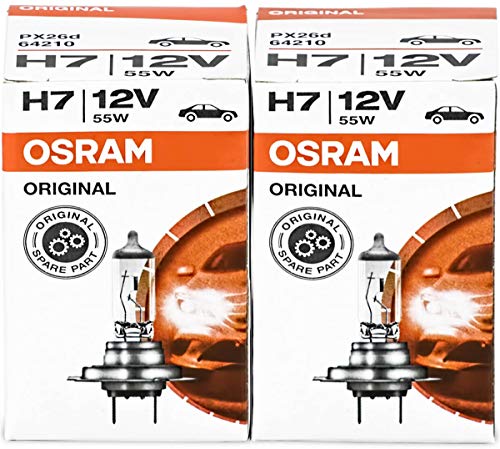 Osram H7 Longlife High Tech 12V 55W PX26d 64210L 2 Stück Lampen Autolampen Glühlampen
