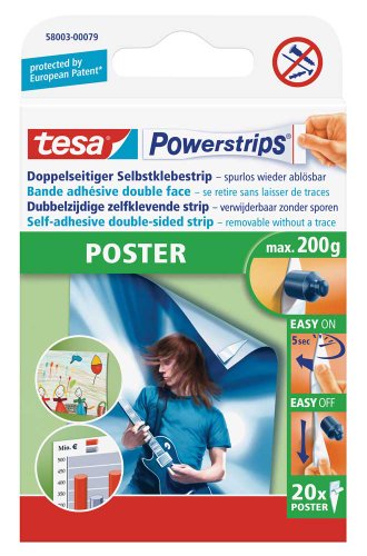 empireposter tesa Powerstrips ® Poster Inhalt 20 Stück