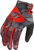 O'NEAL | Fahrrad- & Motocross-Handschuhe | Kinder | MX MTB DH FR Downhill Freeride | Langlebige, Flexible Materialien, belüftete Handoberseite | Matrix Youth Glove Camo V.22 | Schwarz Rot | Größe L