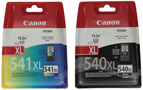 Canon PG540XL-CL541XL Druckkopf XL Schwarz + Farbe