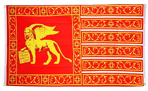 Flaggenfritze® Balkonflagge Italien Venedig Republik 697-1797 - 90 x 150 cm