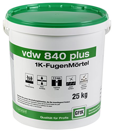 VDW 840 Plus 1K Fugenmörtel, 25 kg (basalt)