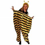 Ikumaal Bienen-Kostüm als XL Hose, TO75 Gr. L - XL, Bienen-Kostüme Biene Hummel Kostüme Bienen-Faschingskostüm, Fasching Karneval, Faschings-Kostüme, Fasnachts-Kostüme Tier-Kostüm, Erwachsene