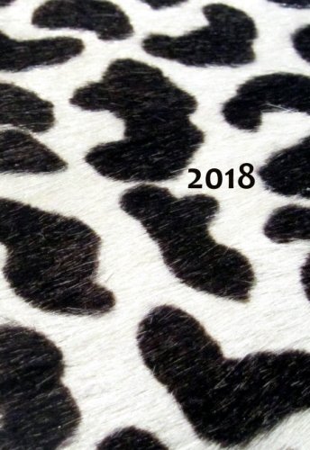 Mini Kalender 2018 - Kuh ca. DIN A6: 1 Woche pro Seite