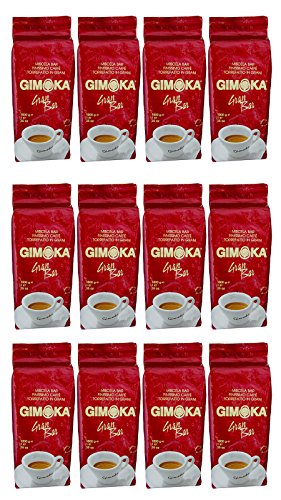 12 x Gimoka Gran Bar Kaffeebohnen 1kg (12kg Sparset)