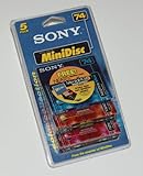 Sony Aufzeichnbare MiniDisc (5 Stück)