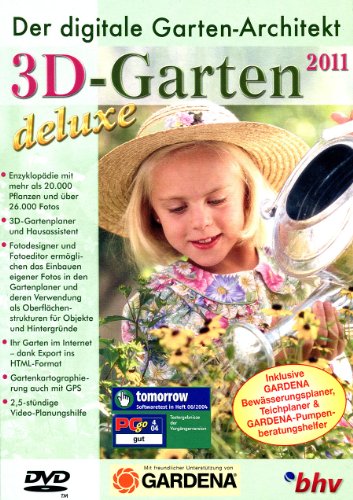 3D-Garten 2011 Deluxe mit Gardena Bewässerungs- und Teich-Planer
