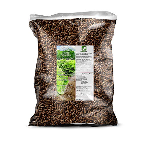 Premium Naturdünger Pellets 5 kg für Gemüse, Obst, Garten- und Balkonpflanzen, Bio Pferdedung geruchsarm