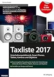 Taxliste 2017: Unterhaltungselektronik, Smart-Phones, Tablets, Kameras und Objektive