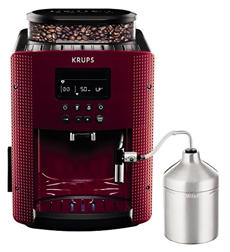 Krups EA816570 Kaffeemaschinen, Espresseria Automatic Display, rot