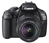 Canon EOS 1100D SLR-Digitalkamera (12 MP, 6,9cm (2,7 Zoll) Display, HD-Ready, Live-View, Kit II inkl. EF-S 18-55mm 1:3,5-5, 6 IS II) schwarz