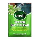 Envii Water Butt Klear – Biologischer Regentonne Reiniger und Wasseraufbereitung Regenwasser – reinigt Wasser & nährt Pflanzen bereitet bis zu 4.000 Liter Wasser auf’