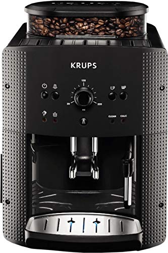 Krups EA810B70 Kaffeevollautomat (1450 Watt, 1,8 Liter, 15 bar, CappuccinoPlus-Düse) anthrazit