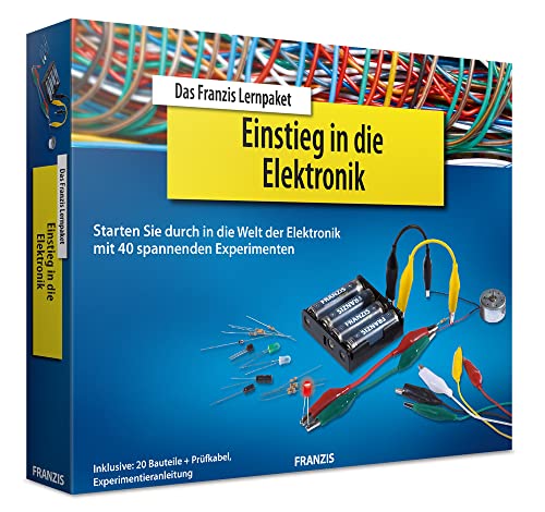 FRANZIS 65196 - Lernpaket Einstieg in die Elektronik - Spielend leicht Elektronik verstehen - empfohlen ab 14 Jahren