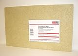 FIREFIX 2061 Vermiculite-Platte 30 mm stark, Abmessung 498 x 303 mm, Gelblich