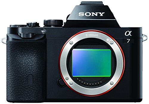 Sony Alpha 7 E-Mount Vollformat Digitalkamera ILCE-7 (24,3 Megapixel, 7,6cm (3 Zoll) LCD Display, BIONZ X, 2,3 Megapixel OLED Sucher, NFC, nur Gehäuse) schwarz