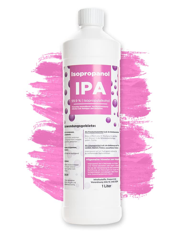 Isopropanol IPA 99,9% – Reinigungsalkohol 1 Liter