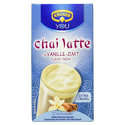 Krüger Chai Latte Vanille-Zimt Milchtee-Getränk (1 x 250 g Packung)