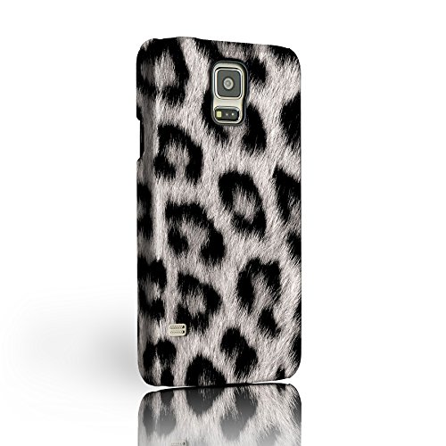 iCaseDesigner Schutzhülle für Samsung Galaxy S3 Mini, Motiv Schneeleoparden, Tierfellkollektion, 8 verschiedene Designs zur Auswahl, Hartschale