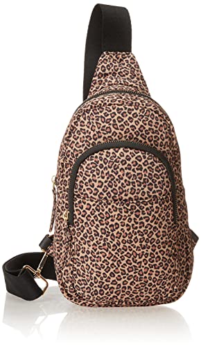Amazon Essentials Sling Bag Schultertasche, Mikro Gepard, One_Size