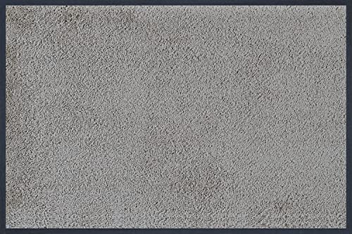 wash+dry Fußmatte, Cool Grey 40x60 cm, innen und außen, waschbar