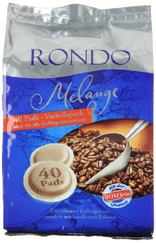 Röstfein Rondo Melange (40 Pads), 5er Pack (5 x 280 g)