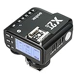 Godox X2T-C Kabelloser Blitzauslöser Sender E-TTL II 1/8000s HSS 2.4G Kabellose Übertragung mit Bluetooth Funktion für Canon EOS Kameras